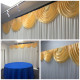 3m (w) x 3m (h) Wedding Backdrop Curtain - White – Wholesale Silk Backdrop Curtains for Wedding Decorators | WeddingMart