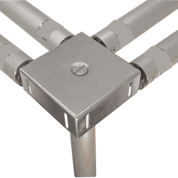 Double Drape 4-Ways Crossbar Connector Box