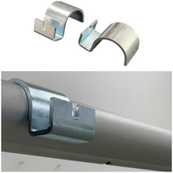Shelf Hanger | Crossbar Support Hanger - Pack of 2