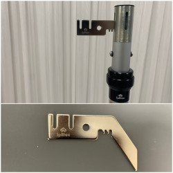 3" Double Drape Crossbars Hanger