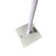 Stretch Fit Pipe and Drape Upright Stand Cover - White – Wholesale Pipe and Drape Accessories for Wedding Decorators | WeddingMart