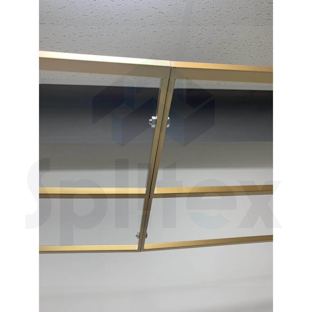 3D Rectangular Metal Wedding Arch - Gold – Wholesale Metal Wedding Arch Frames for Wedding Decorators | WeddingMart