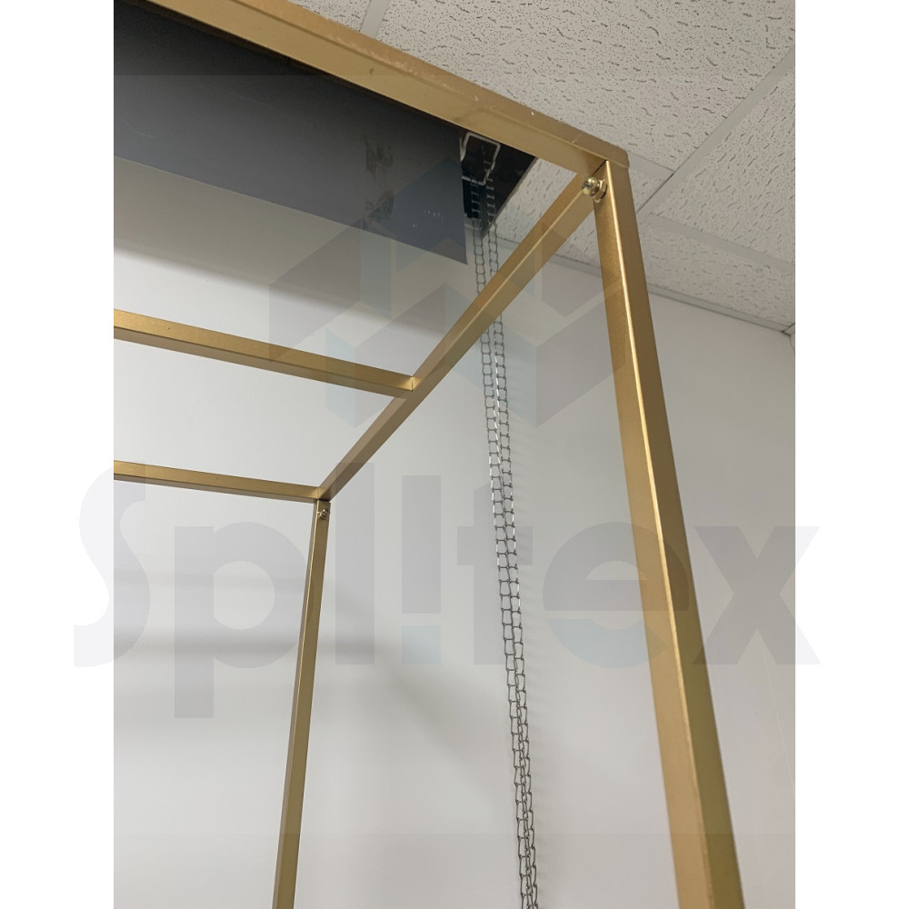3D Rectangular Metal Wedding Arch - Gold – Wholesale Metal Wedding Arch Frames for Wedding Decorators | WeddingMart