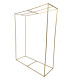 3D Rectangular Metal Wedding Arch - Gold – Wholesale Metal Wedding Arch Frames for Wedding Decorators | WeddingMart