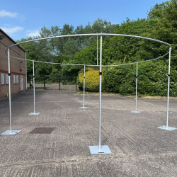 6M Round Crossbar Kit for Pipe and Drape System