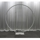 200cm Aluminium Wedding Floral Backrop Hoop - WHITE – Wholesale Hoops for Wedding Decorators | WeddingMart