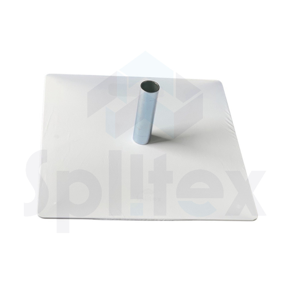 Stretch Fit Pipe and Drape Base Plate Cover - White – Wholesale Pipe and Drape Accessories for Wedding Decorators | WeddingMart