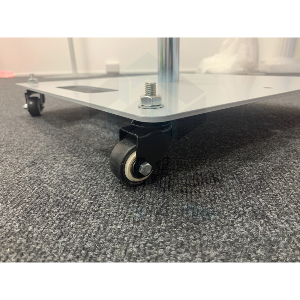 Heavy Duty Base Plate with Castor Wheels – Wholesale Base Plates and Spigots for Wedding Decorators | WeddingMart