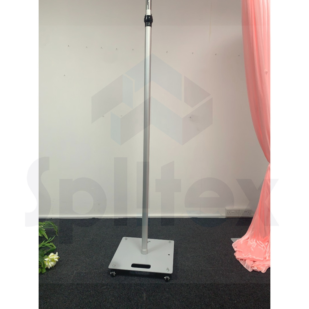 Heavy Duty Base Plate with Castor Wheels – Wholesale Base Plates and Spigots for Wedding Decorators | WeddingMart