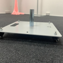 Heavy Duty Base Plate with Castor Wheels