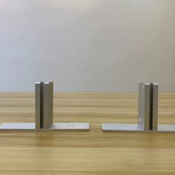 Freestanding Aluminium Table Top Screen Holder - (Pack of 2)