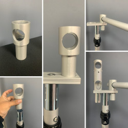 Pipe and Drape Single Arch Connector
