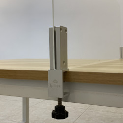 Aluminium Table Top Glass Holder Clamp