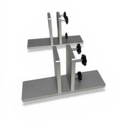 Splitex Pro Backdrop Panel Holder Stands (Aluminium, Freestanding, Sold as Pair, Holds Panels up to 18mm)